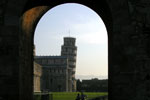 A view of the Cathedral Square from 'Porta Nuova'